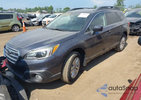 2015 Subaru Outback 2.5I Premium из США, поврежденный, VIN 4S4BSBDC4F3228721